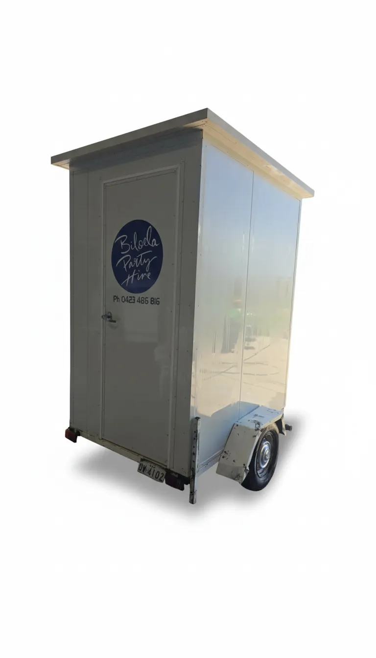 Mobile Shower Trailer – Single Cubicle Portable Shower Hire