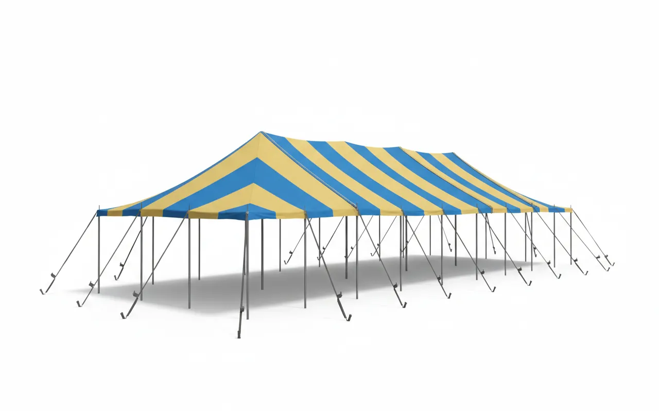 Peg and Pole Marquee