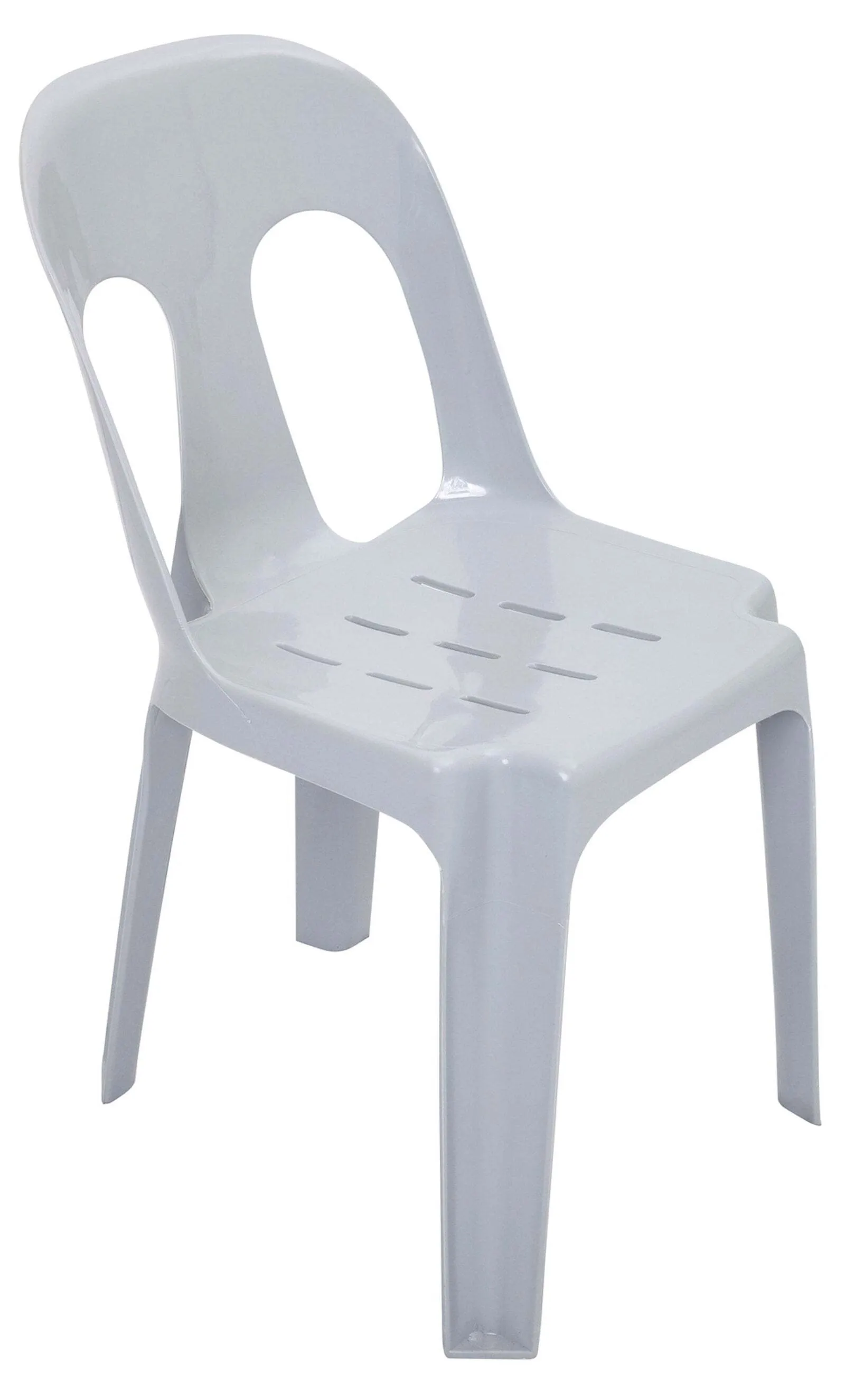 White Resin Chair