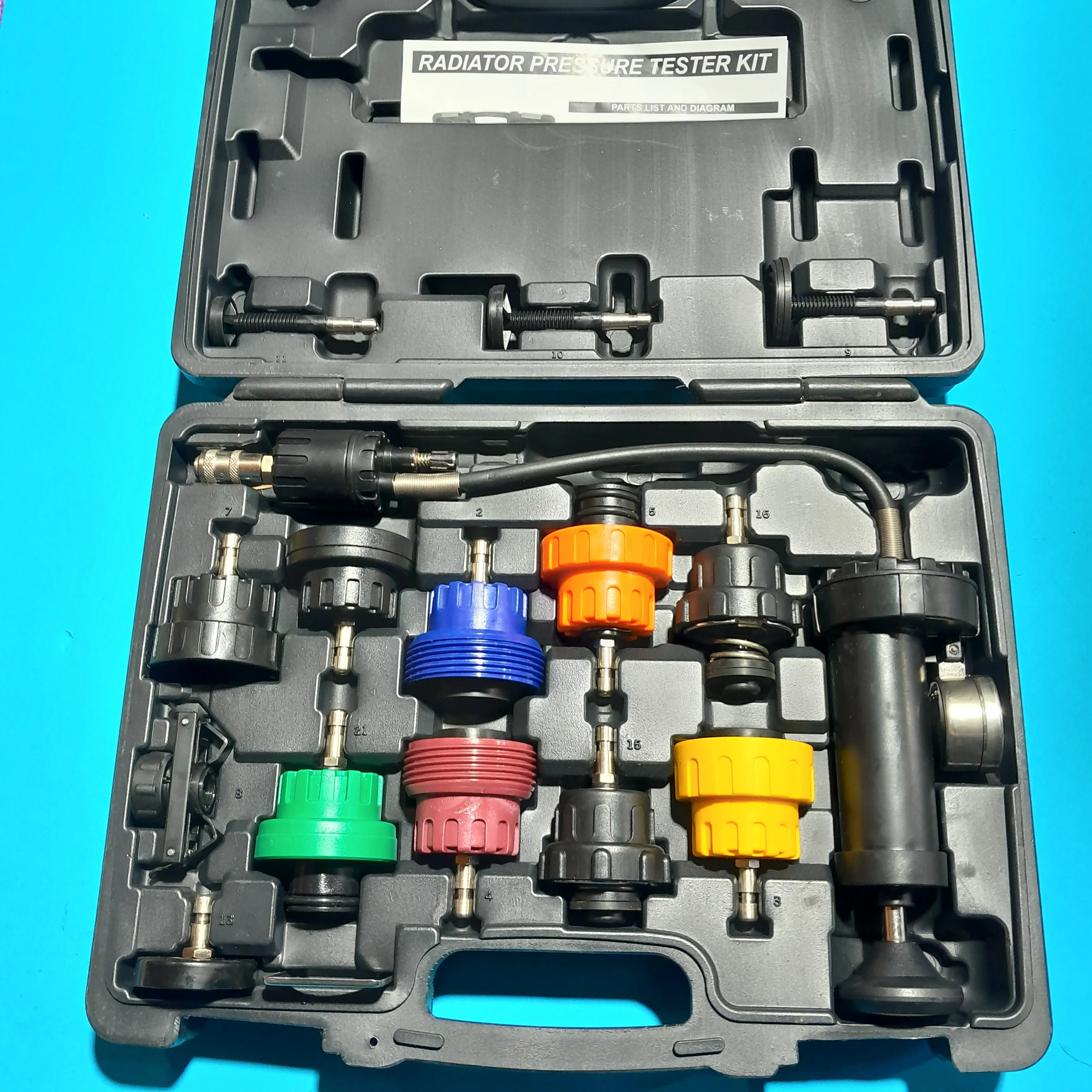 Radiator pressure tester