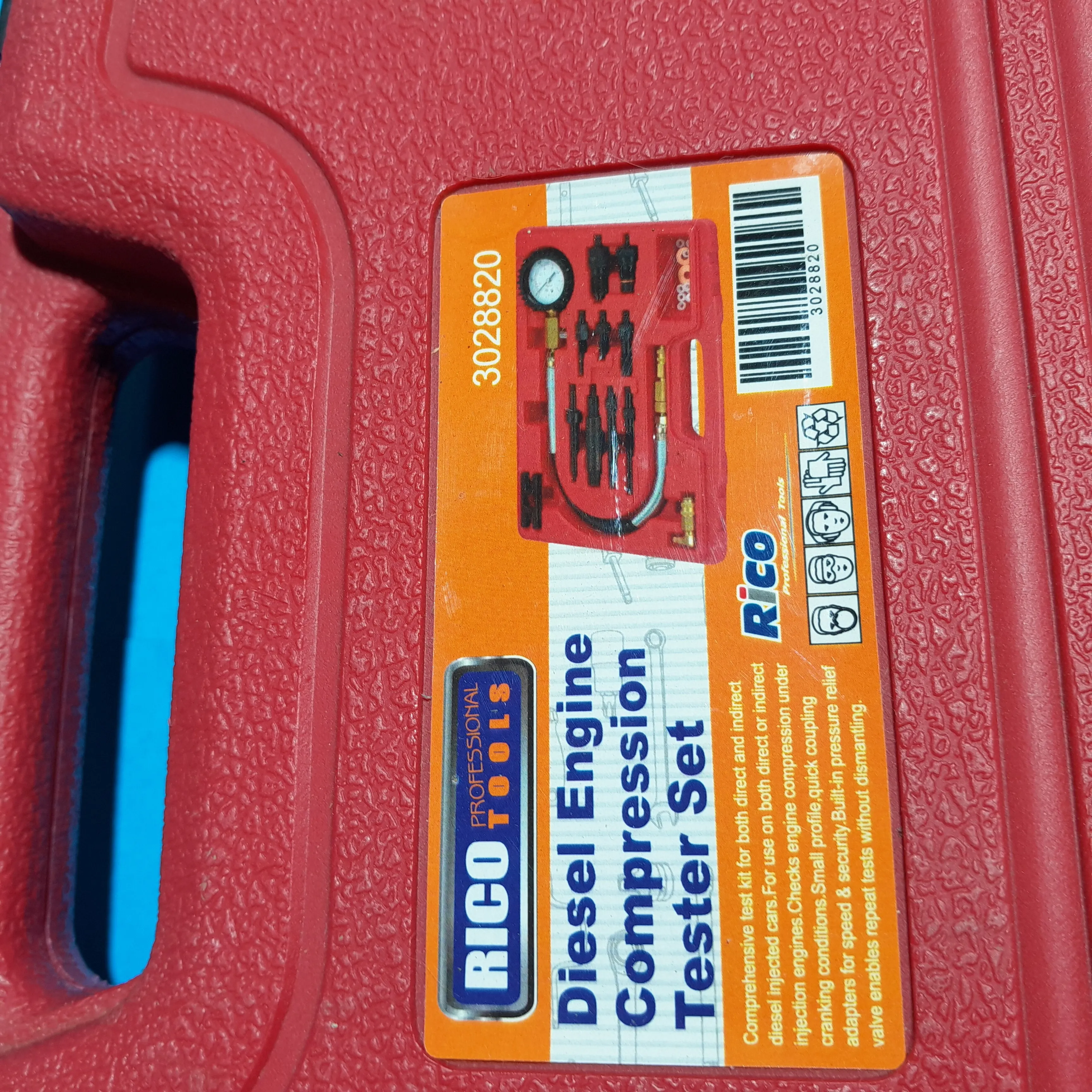 Engine compression tester