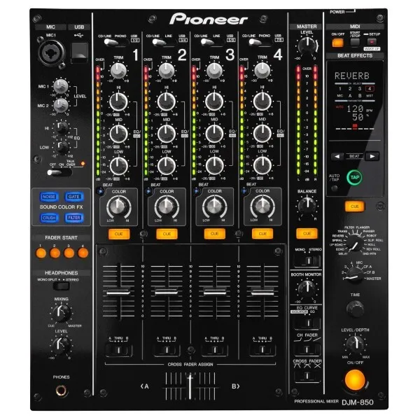 Pioneer DJM 850 digitaal mengpaneel