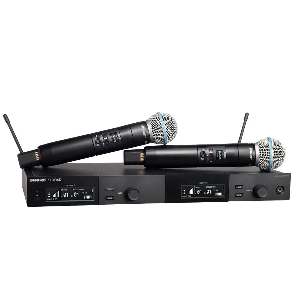 Draadloze microfoon DUO - Shure SLX DUAL