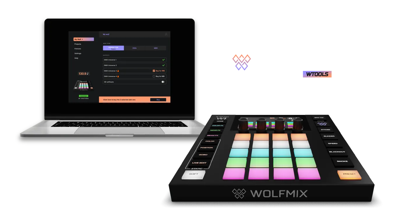 Wolfmix lichtsturing