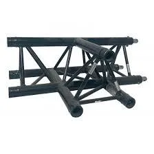 Truss - driehoek - C017 hoek - zwart - T-stuk