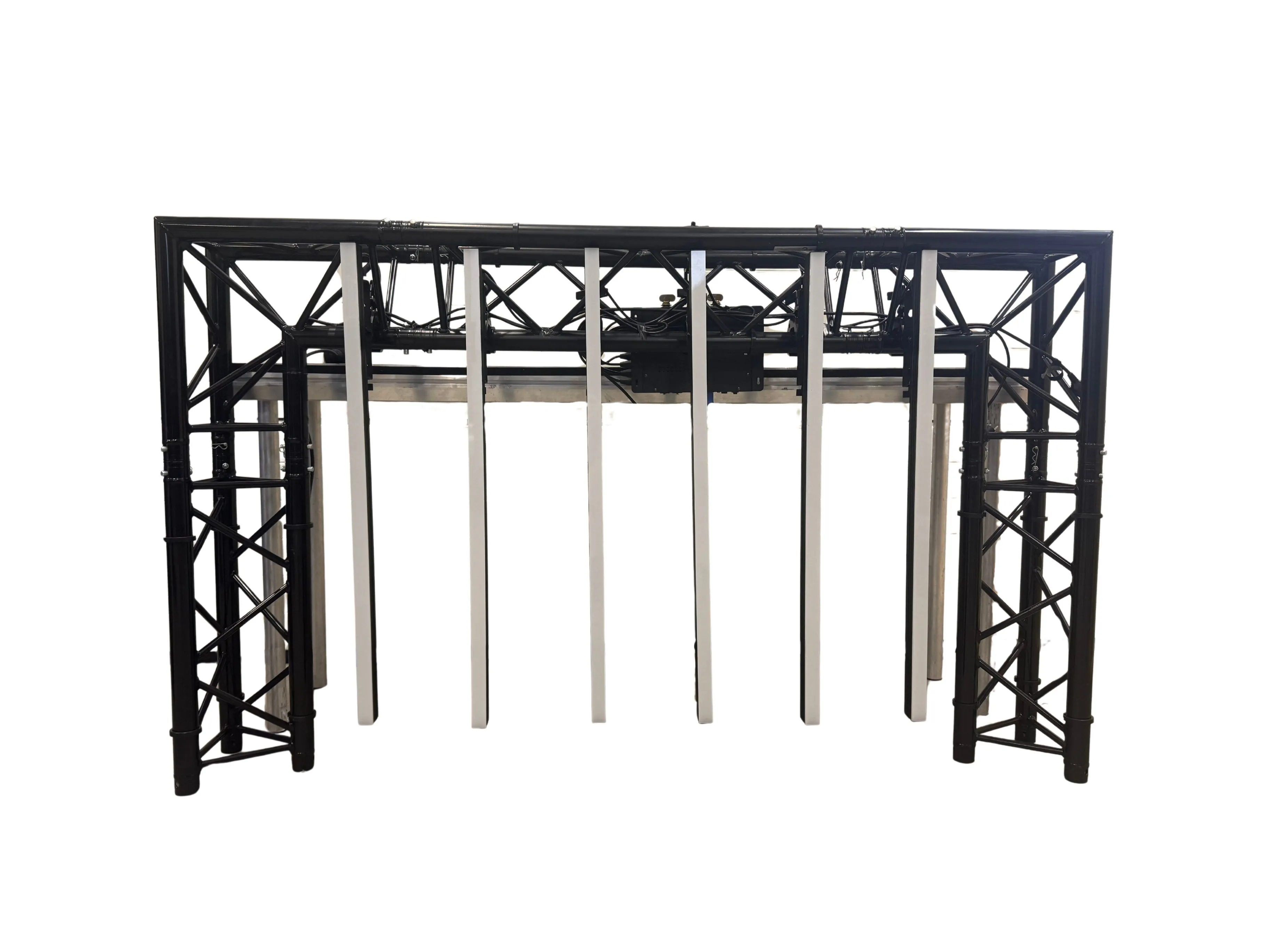 DJ Booth - Candy Truss (LED Tubes) - 2,5 x 1m