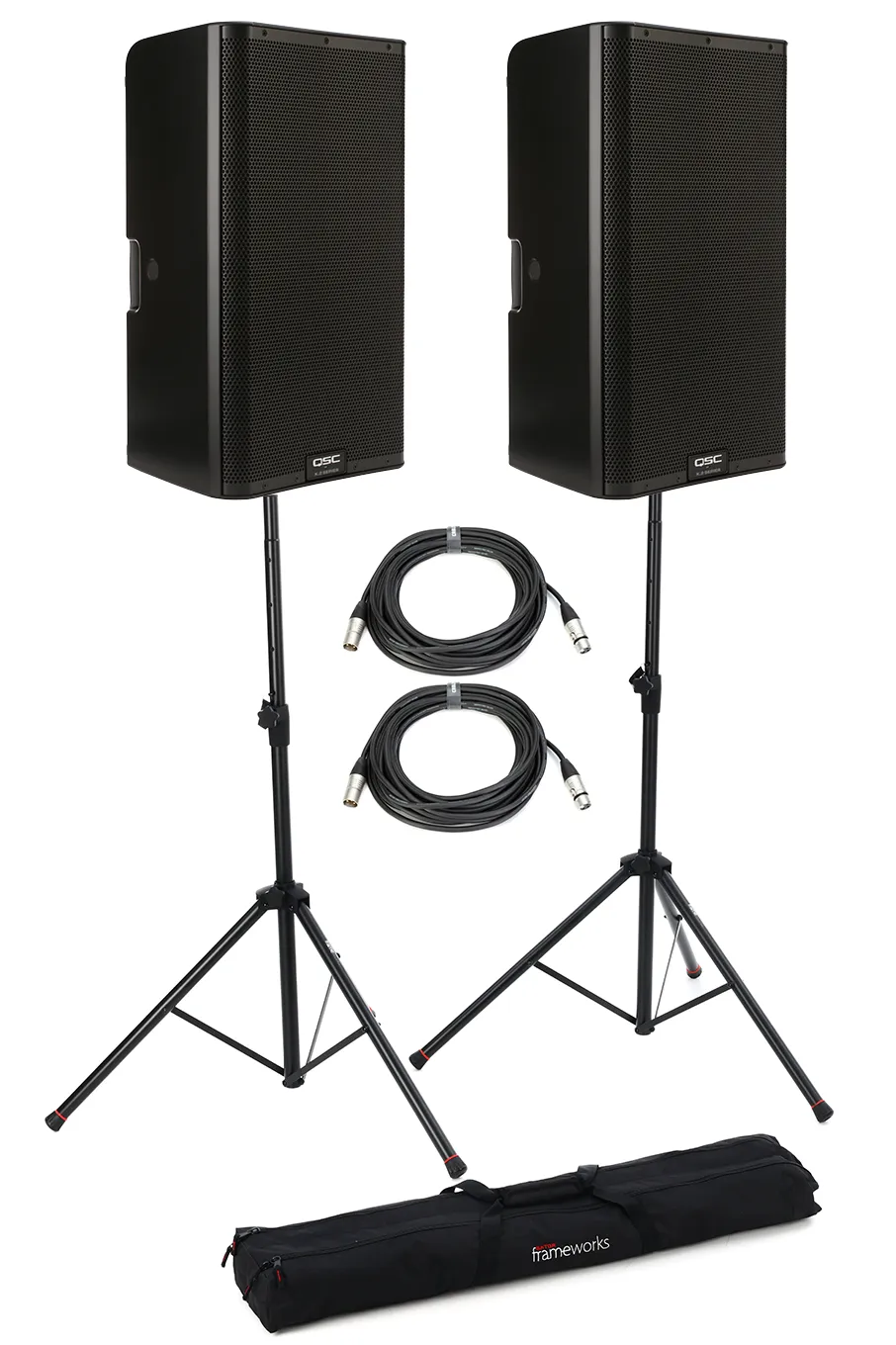 QSC speakerset A - 50 personen