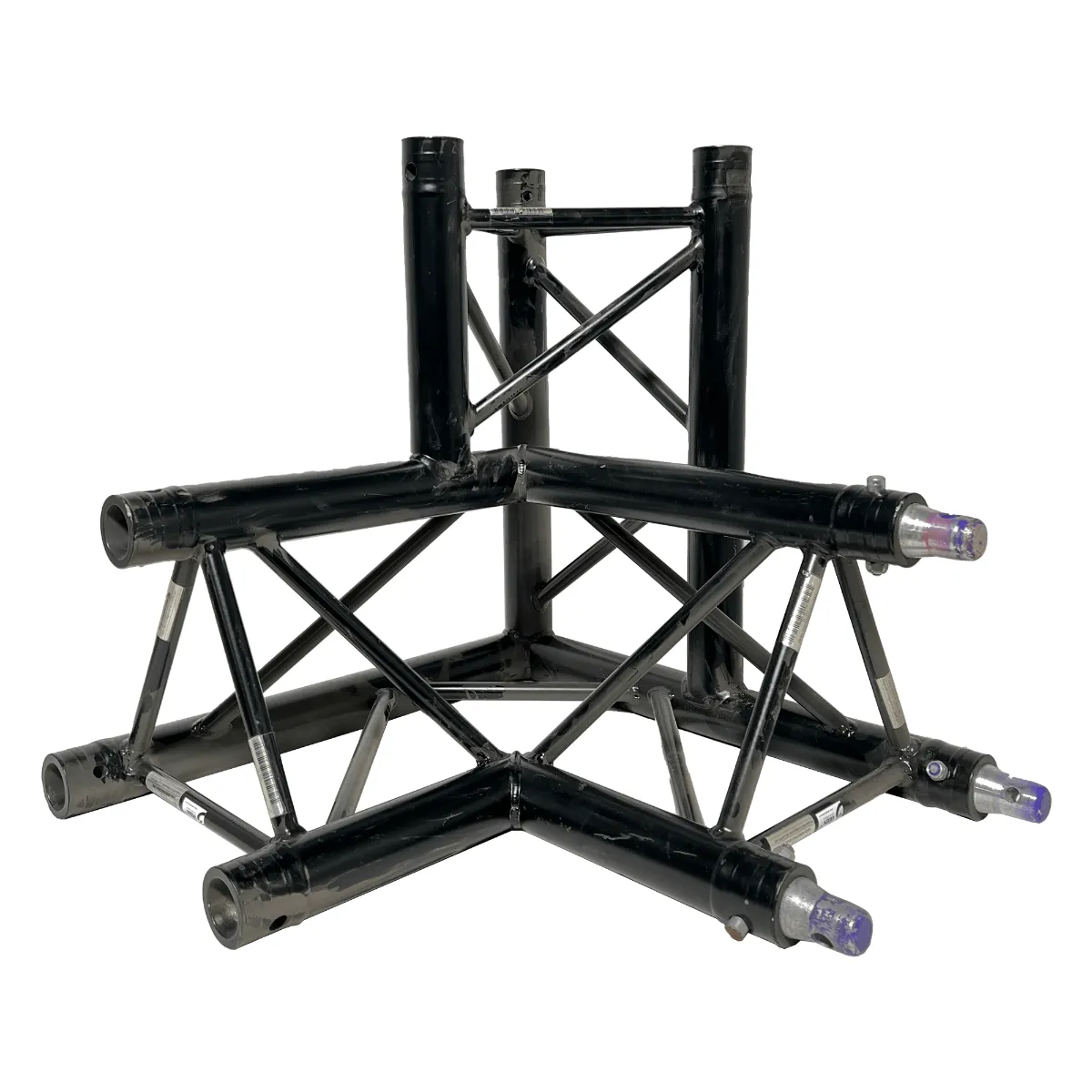 Truss - driehoek - C012/013 hoek - zwart - carré drieweg