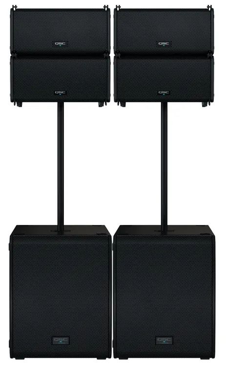QSC speakerset C - 250 personen