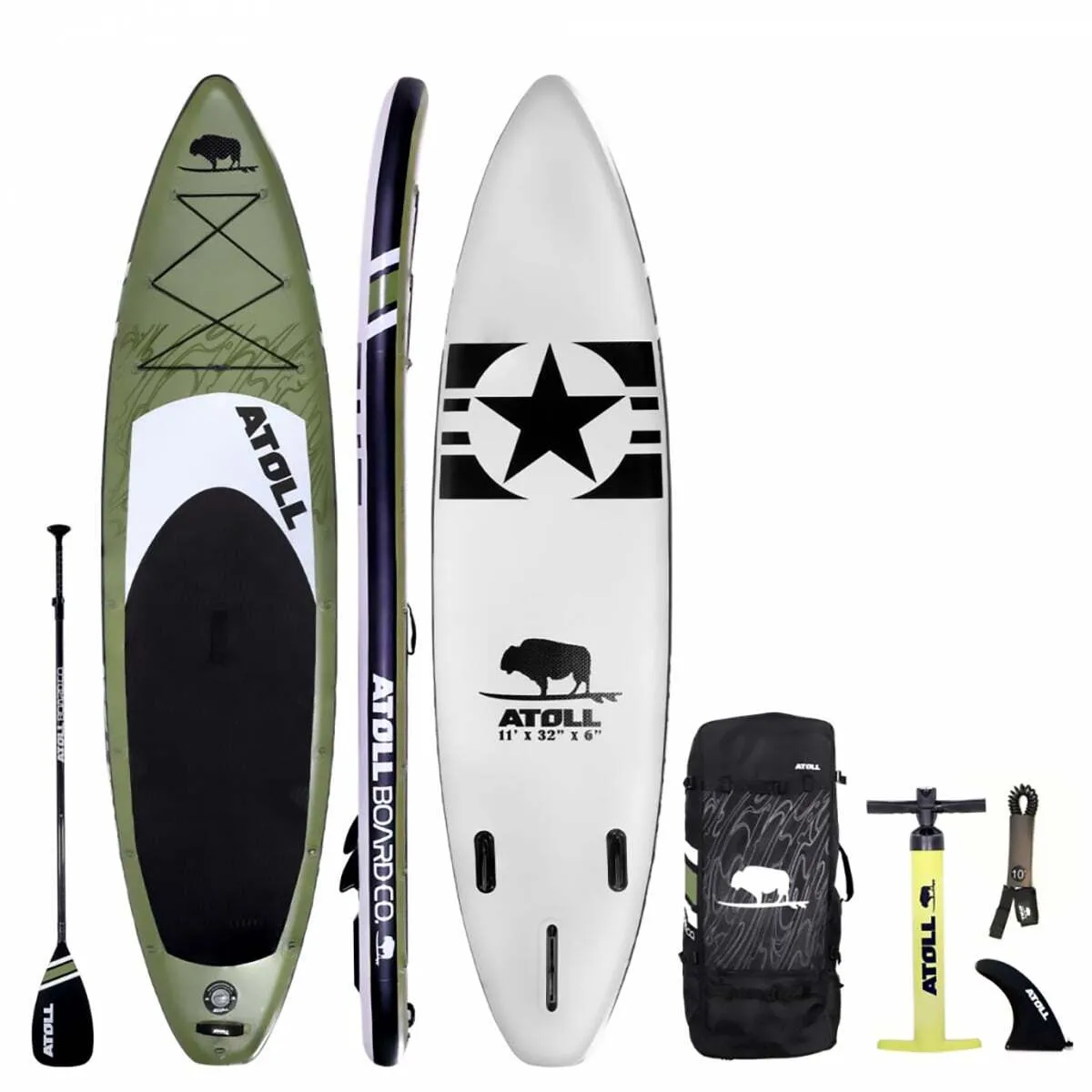 Standup inflatable Paddle Board 11ft