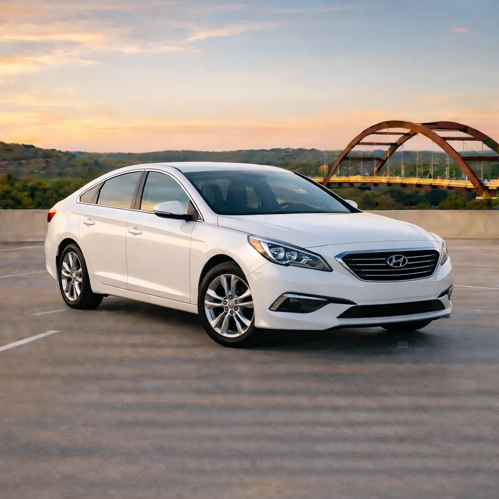 Hyundai Sonata White