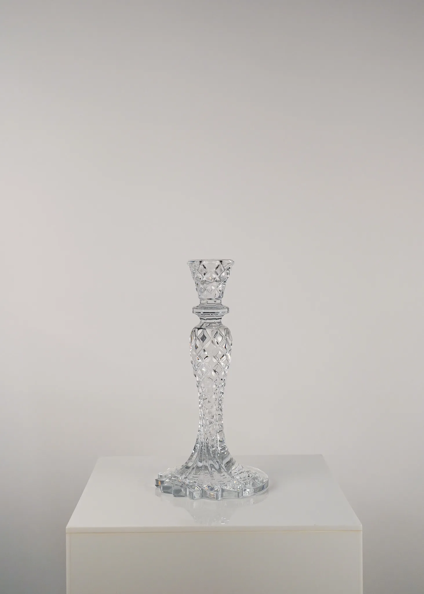 Waterford Tall Fluted Candlestick