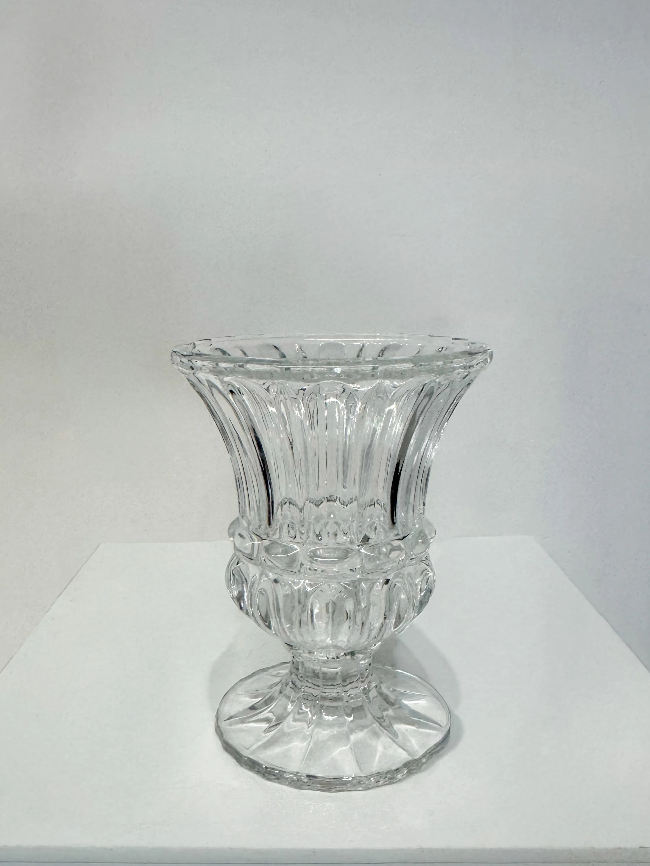 Glass Crystal Vase 