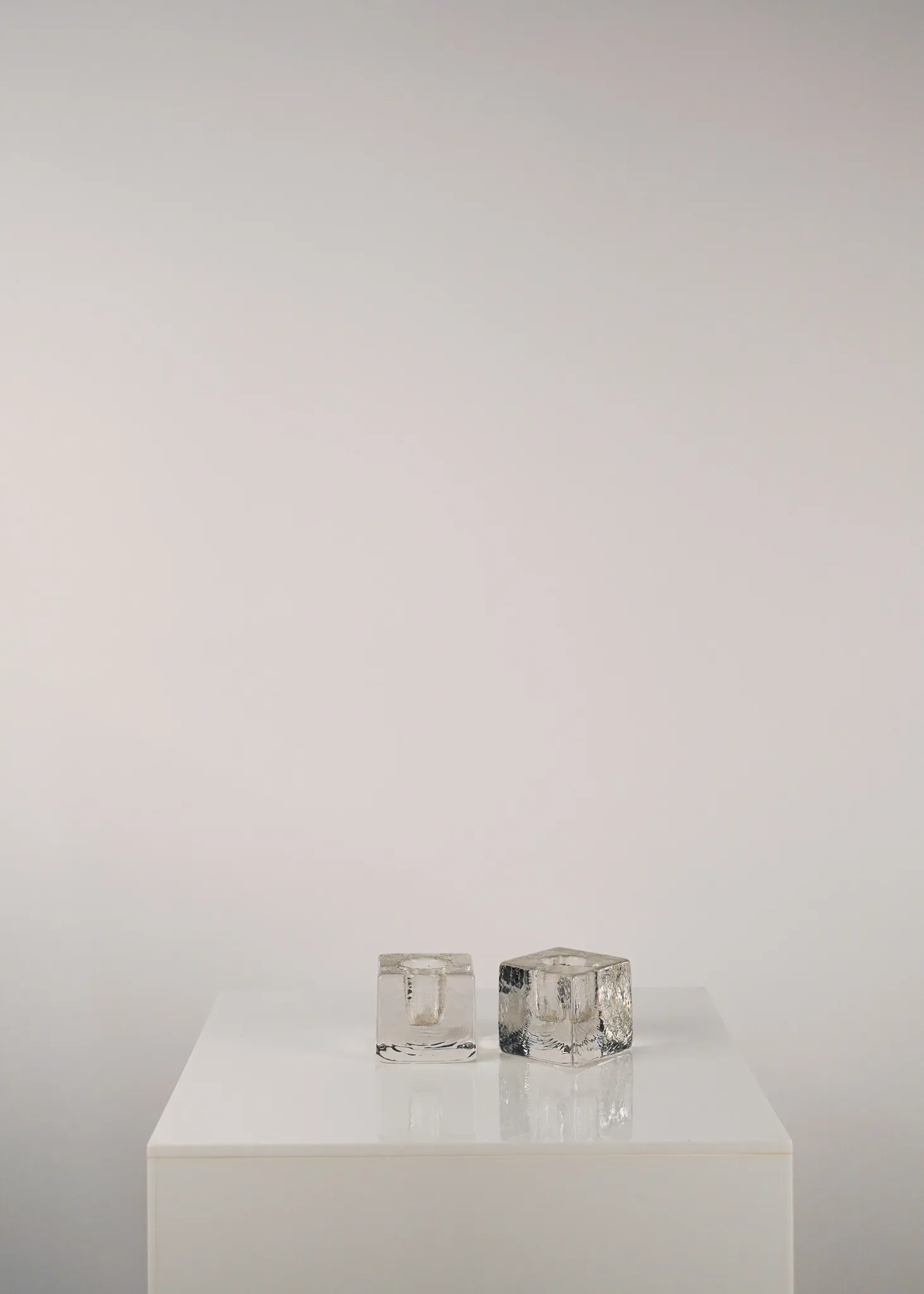 Square Glass mini Candleholder 