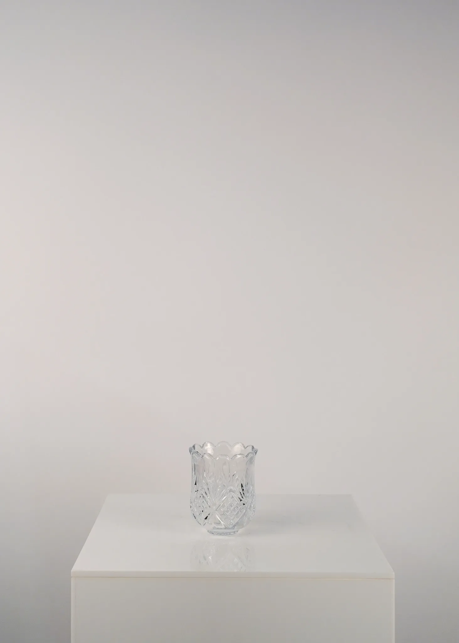 Fluted Vintage Votive