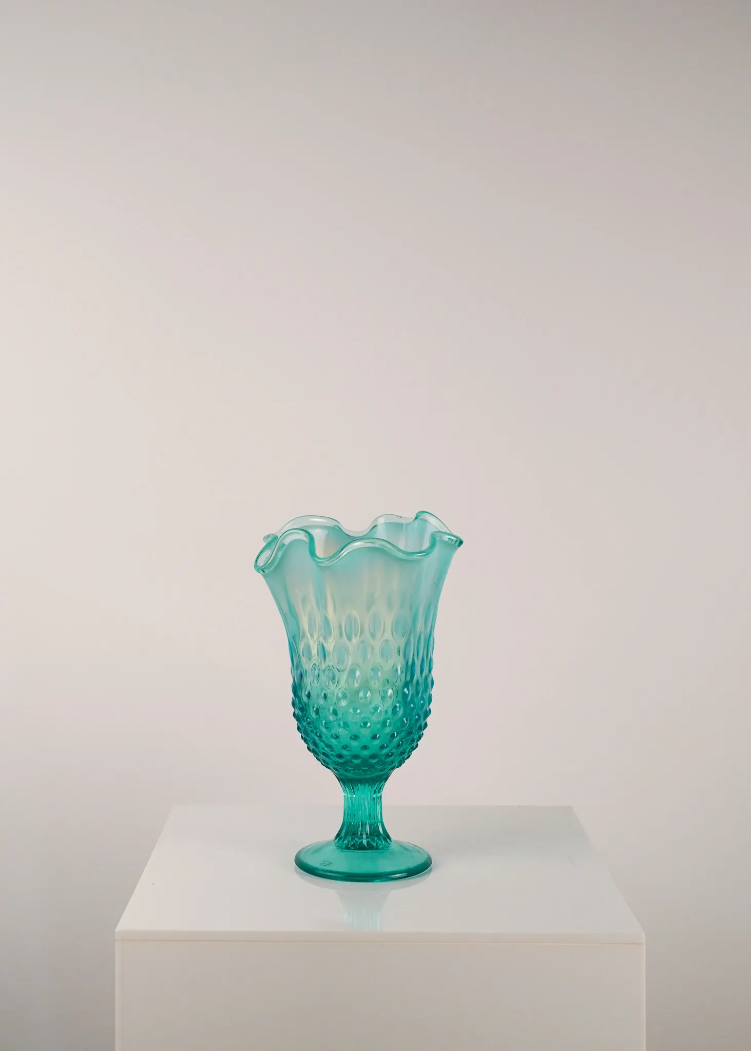 Vintage Pale Blue Vases