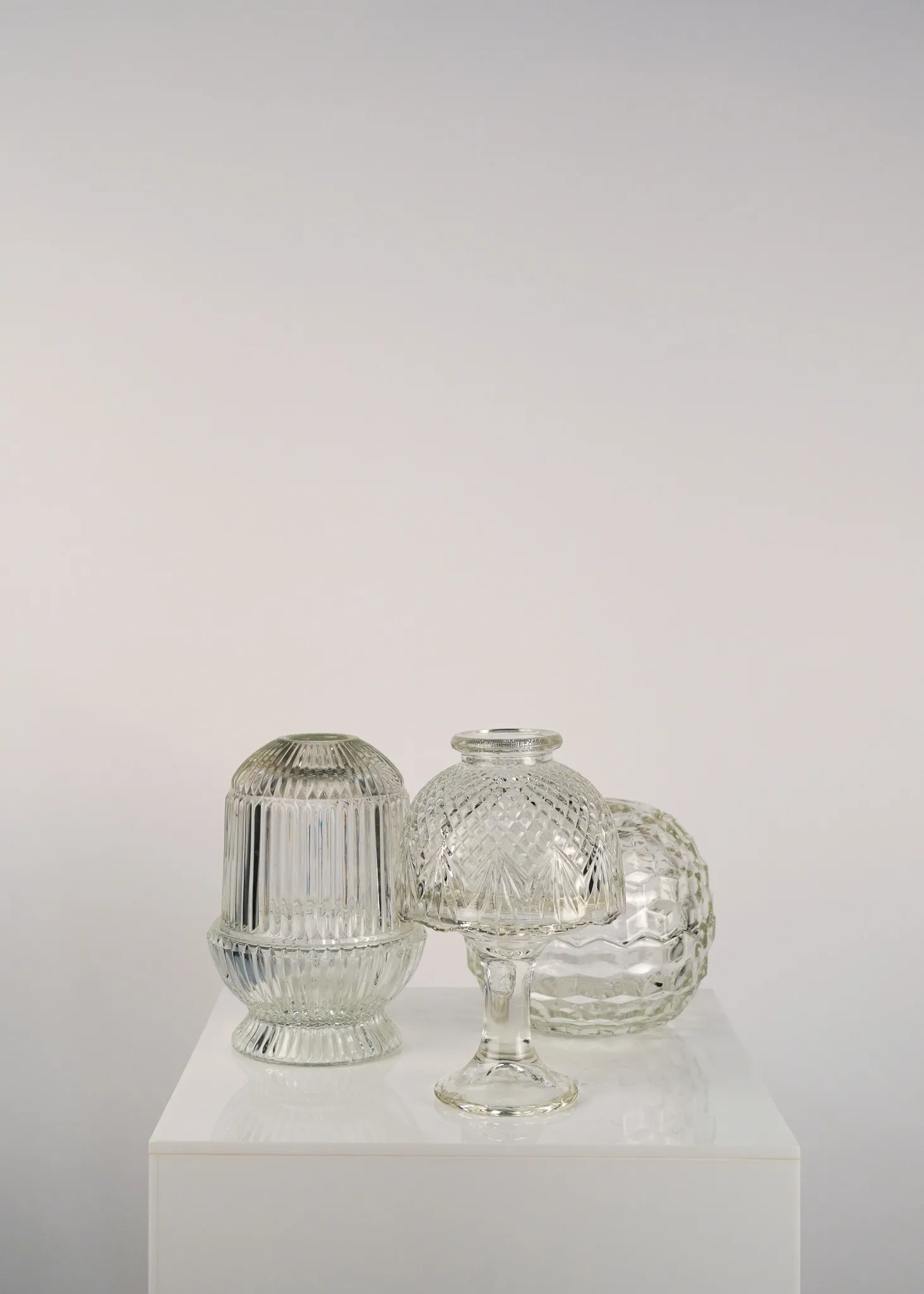 Crystal Clear Votive Lamps 