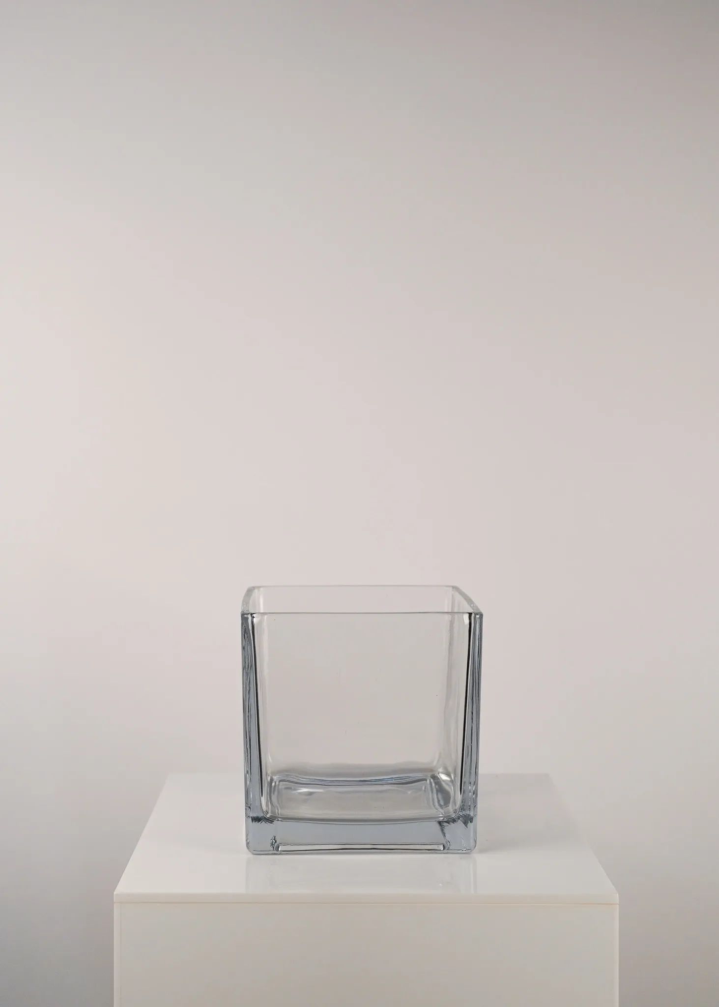 Square Glass Vase