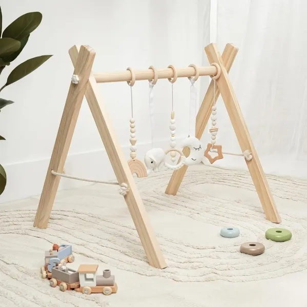 Baby Play Gym Set, Wooden