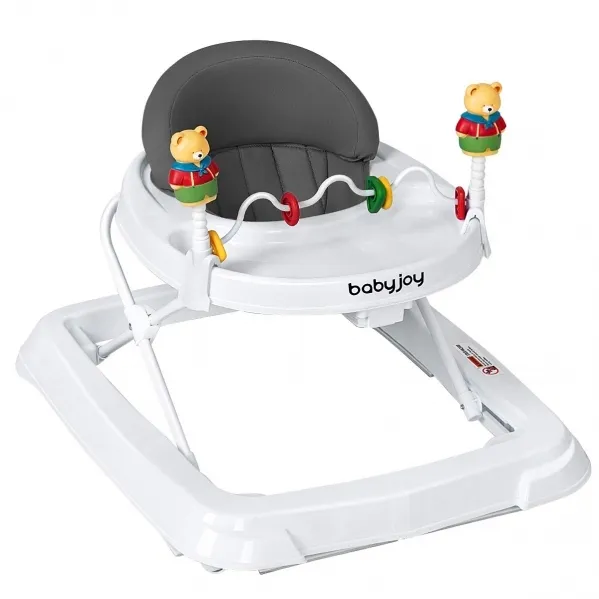 BABY JOY Baby Walker, Foldable Activity Walker Helper