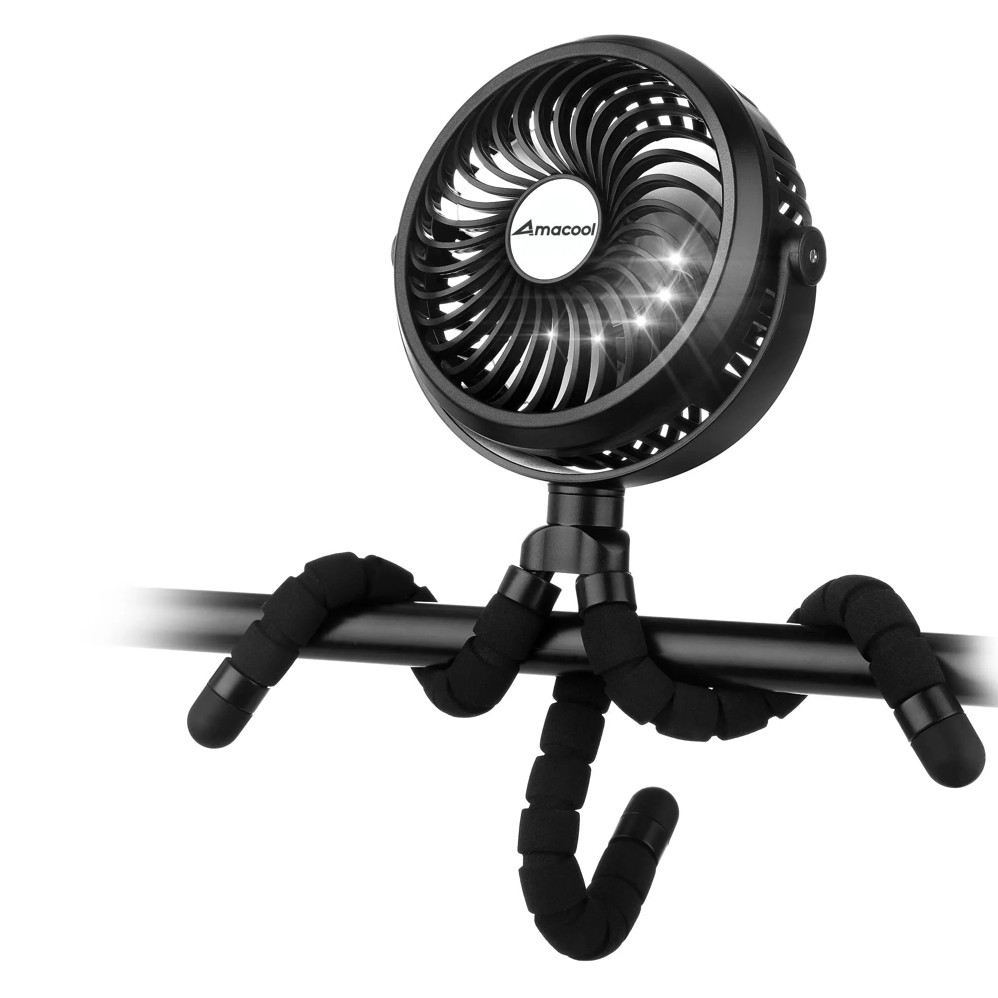 Battery Operated Flexible Stroller Fan