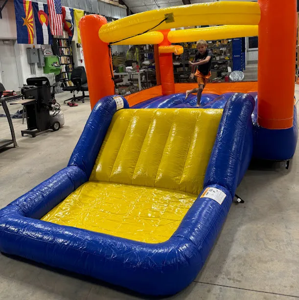 Mini Madness Wet/Dry Bounce House With Slide and Pool