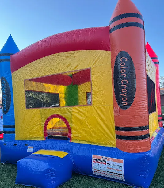 Crayon Bounce House