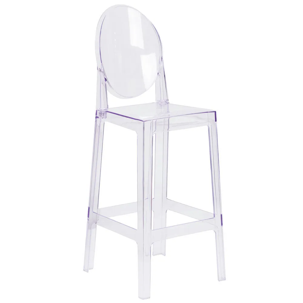 Ghost Back Barstool