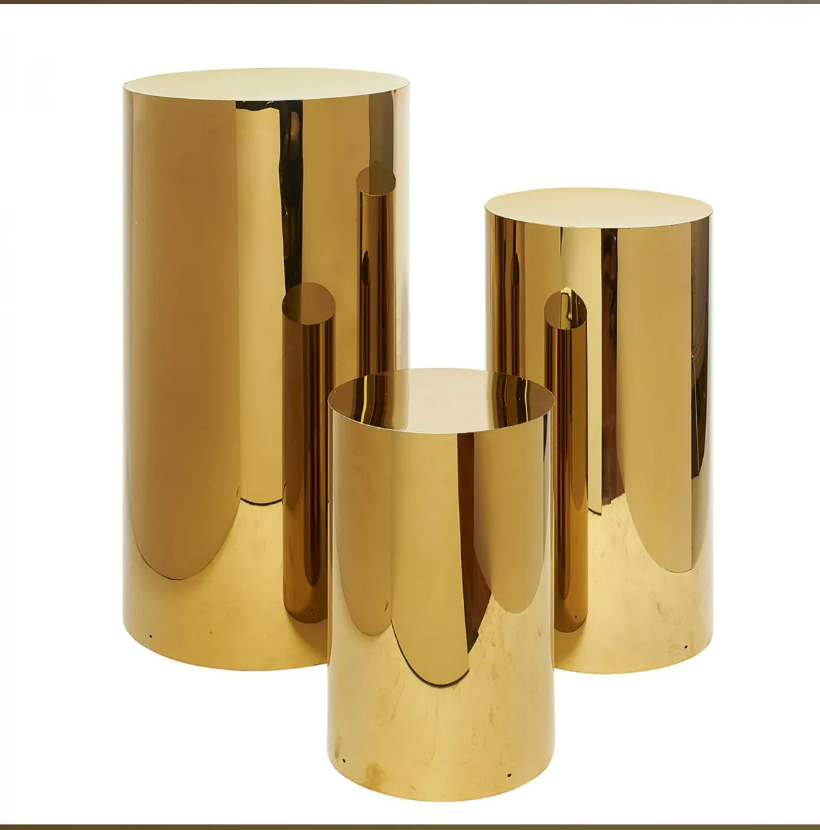 3 Tier Gold Dessert Pedestal 