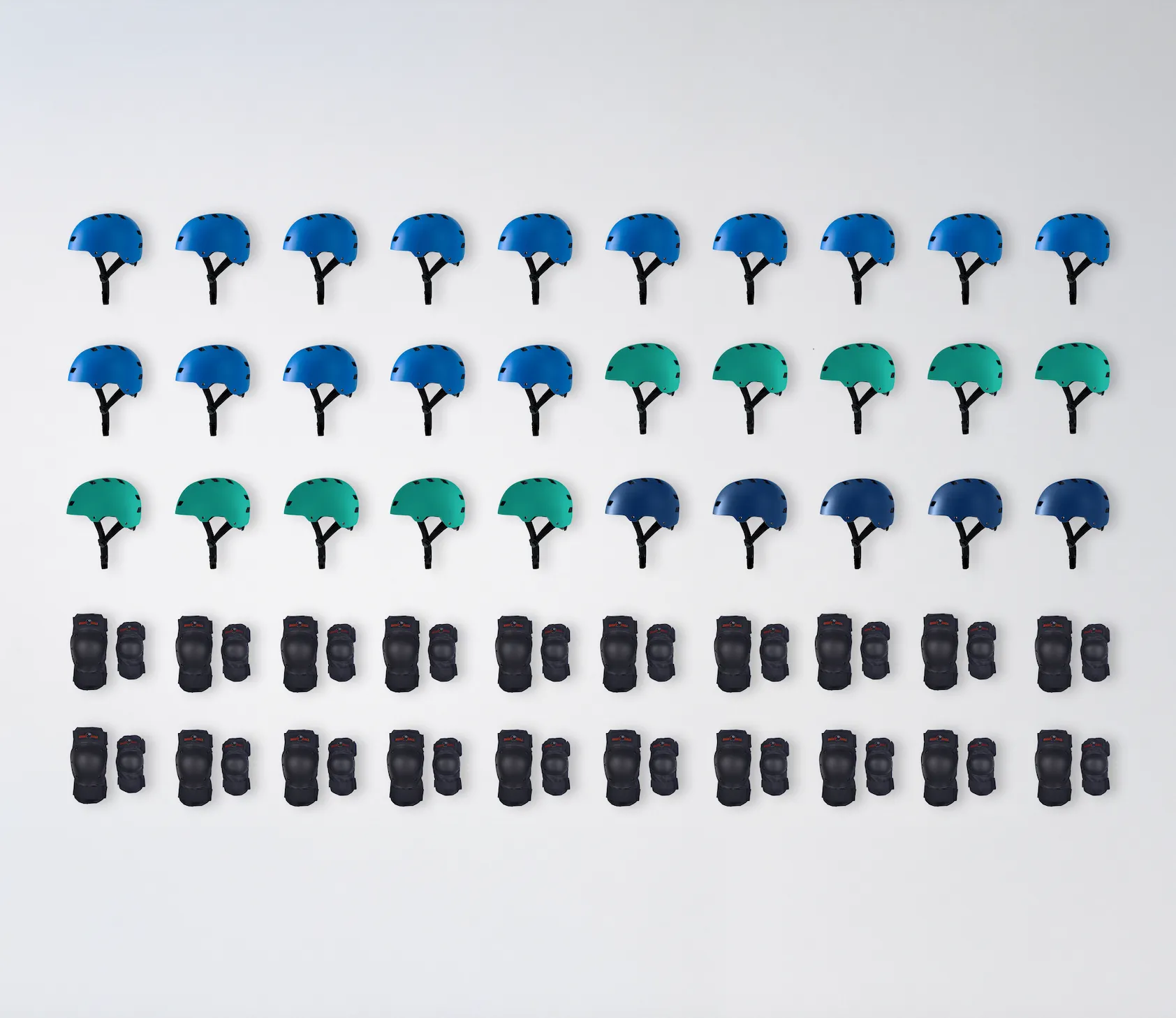 K-2nd Helmet and Pad Bundle (20 Set)