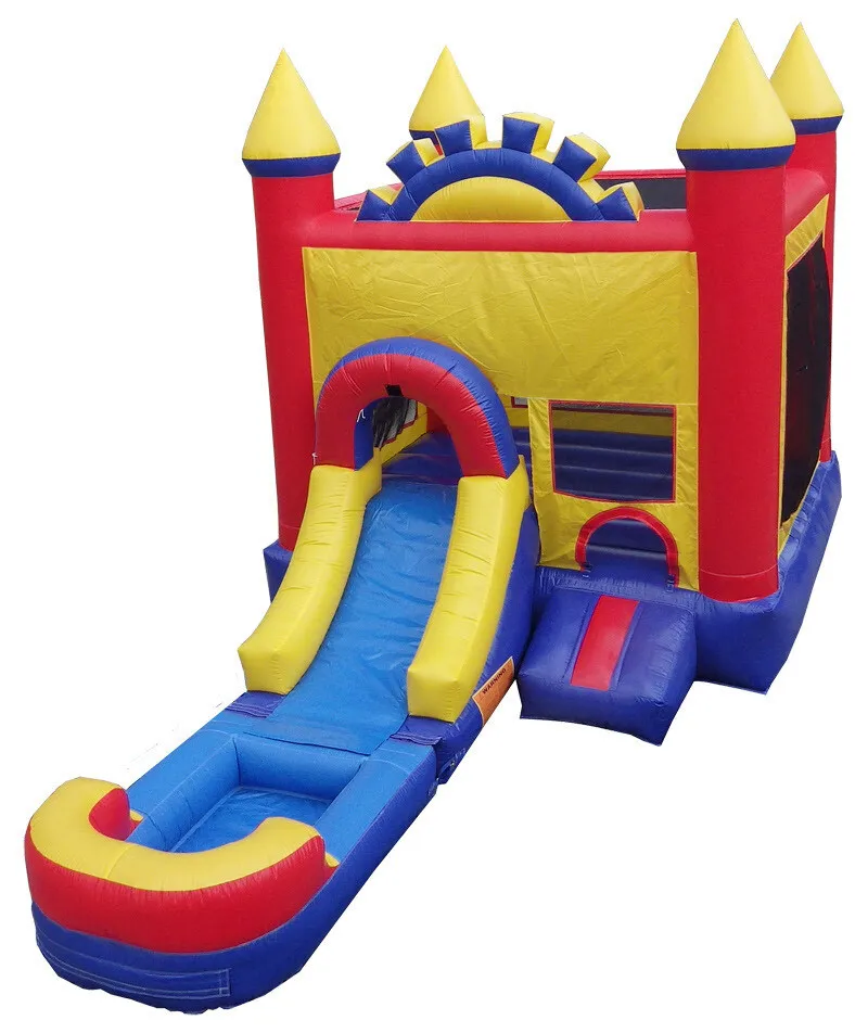Sun Castle Bounce House w/ Ball Pit