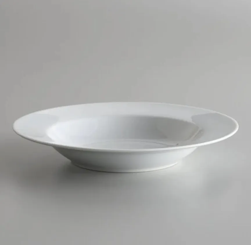 White Soup Plate