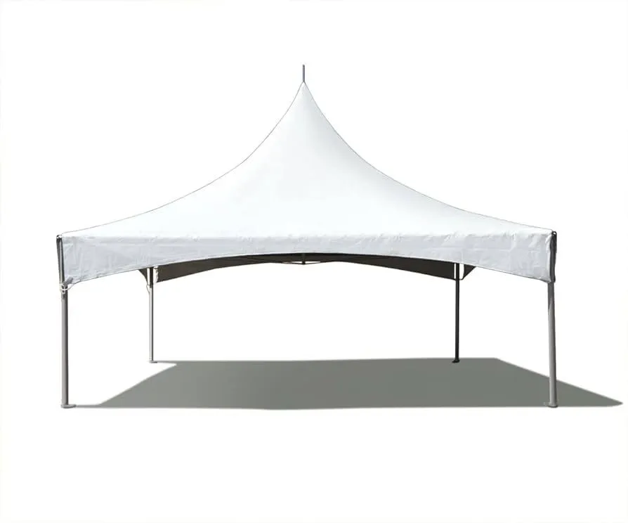 20 x 20 HIGH PEAK TENT (SET UP INCLUDED)