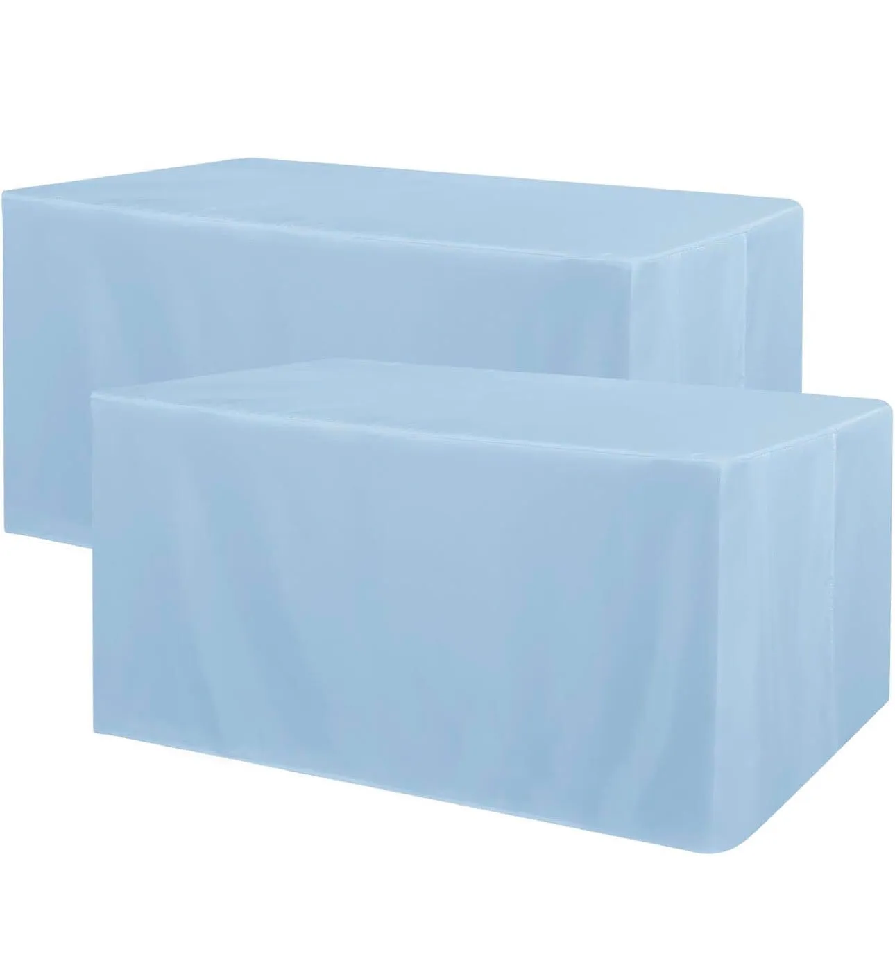 Light Blue 6ft Buffet Linens