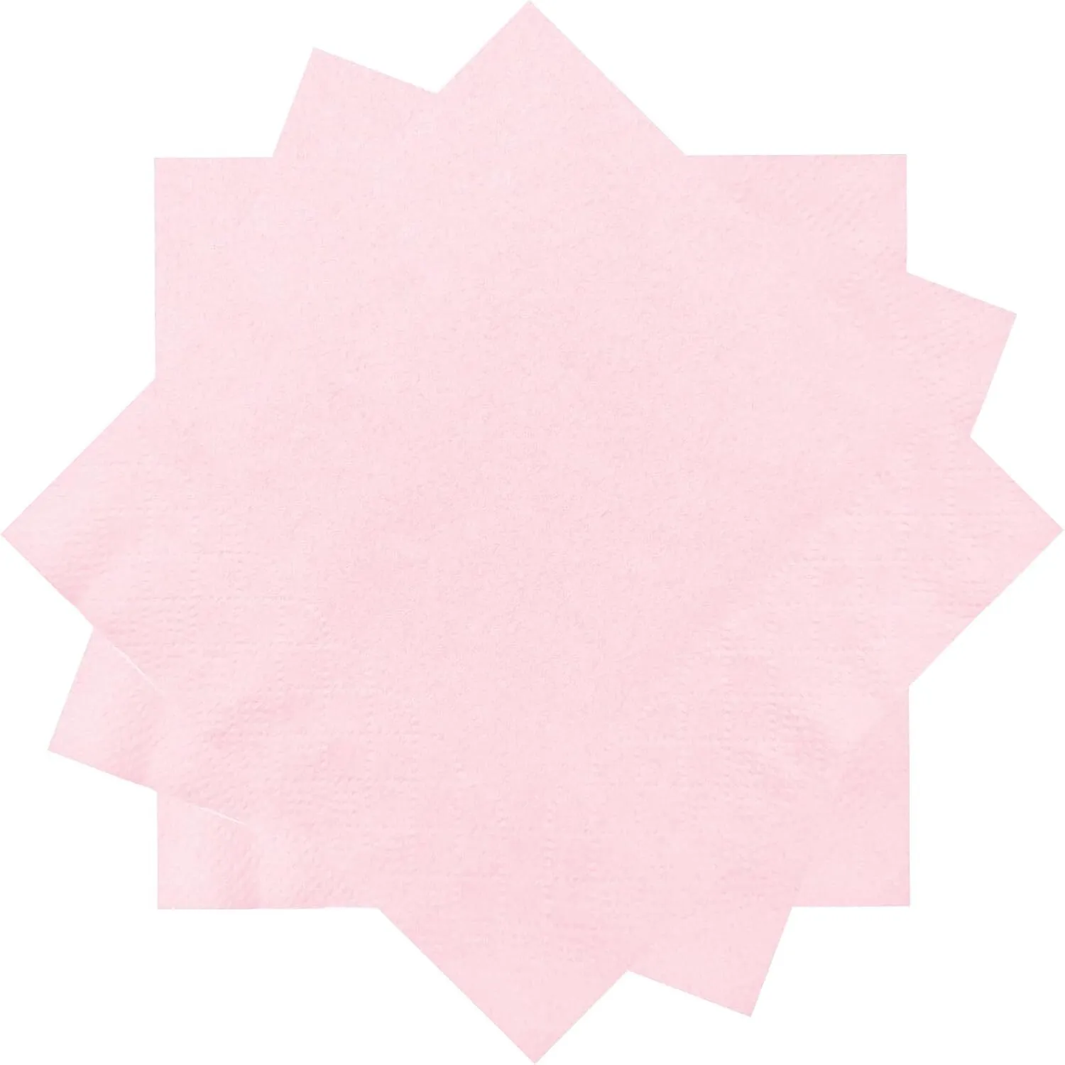 Light Pink Napkins with Beverage Napkins 300 count