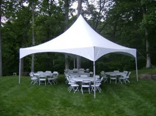 Low Country Party Package with Tent, Table and Chair Set Up