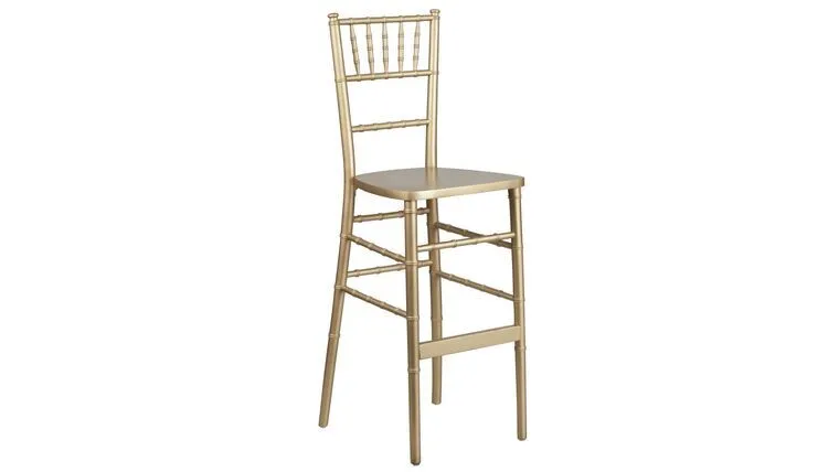 Gold Ballroom Bar Stool