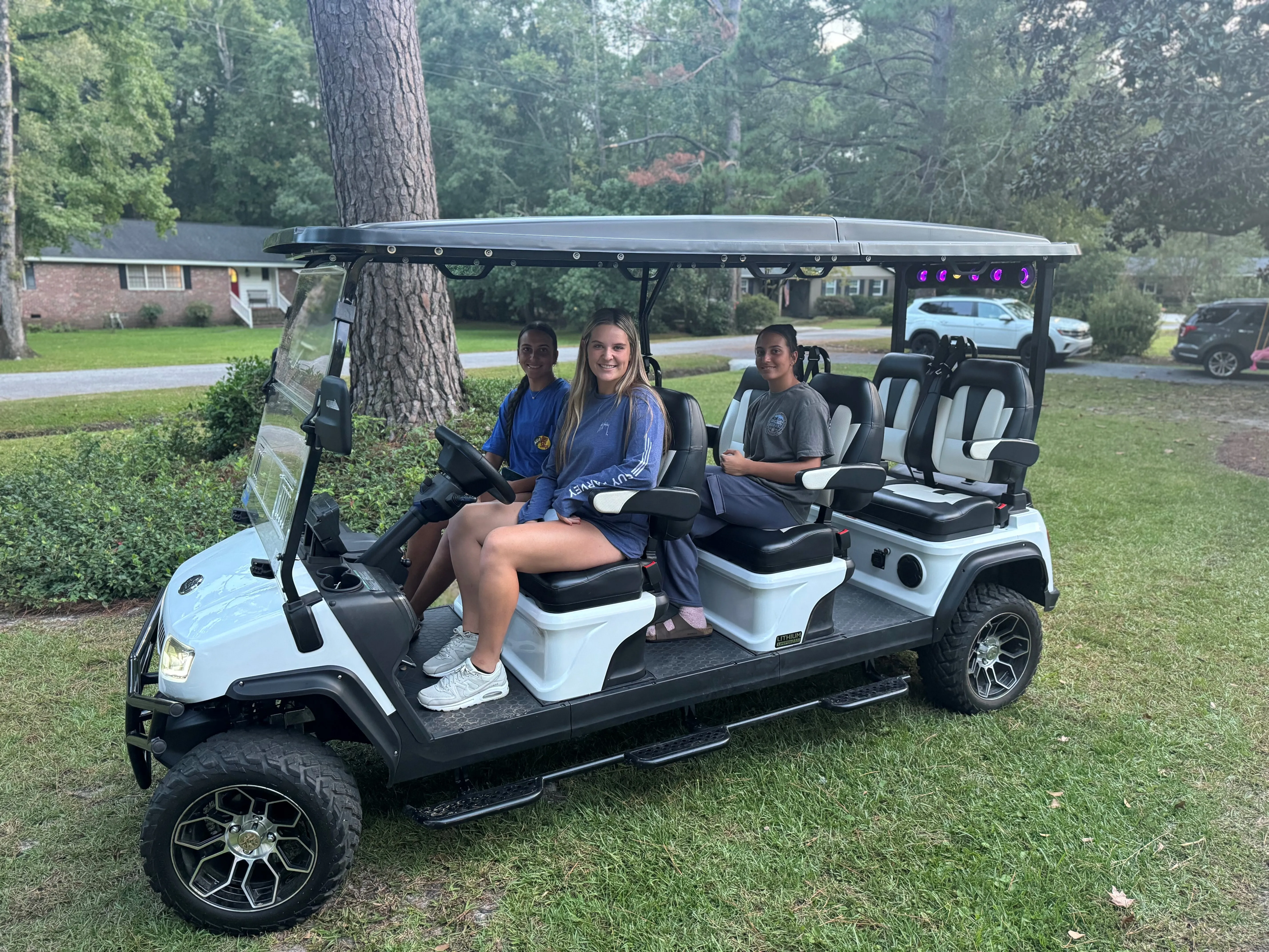 Golf Cart with Driver/ 2 hr minimum