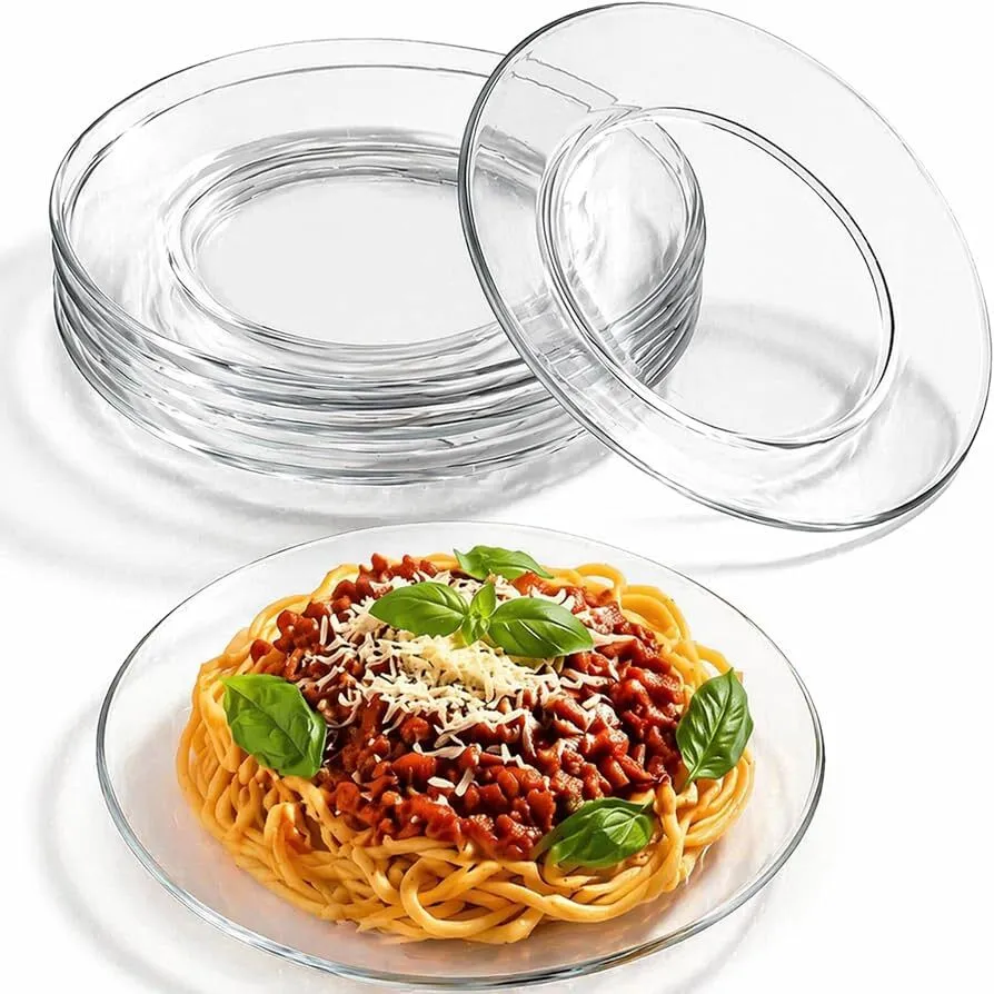 Clear glass Salad/Dessert Plate