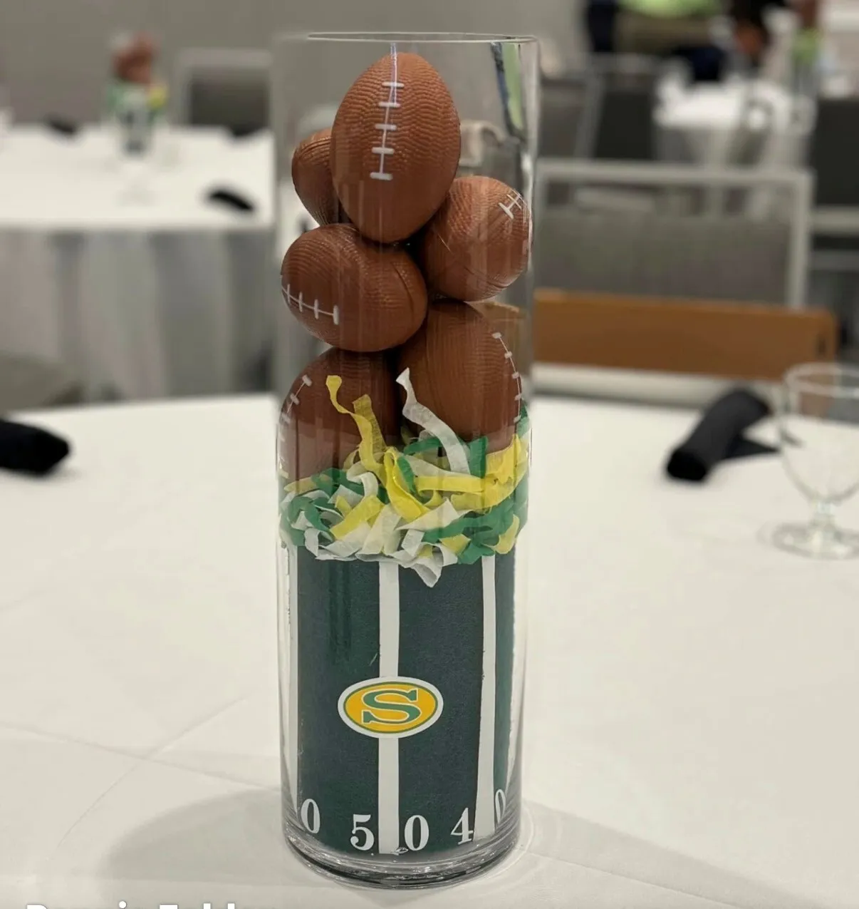 Football Centerpiece