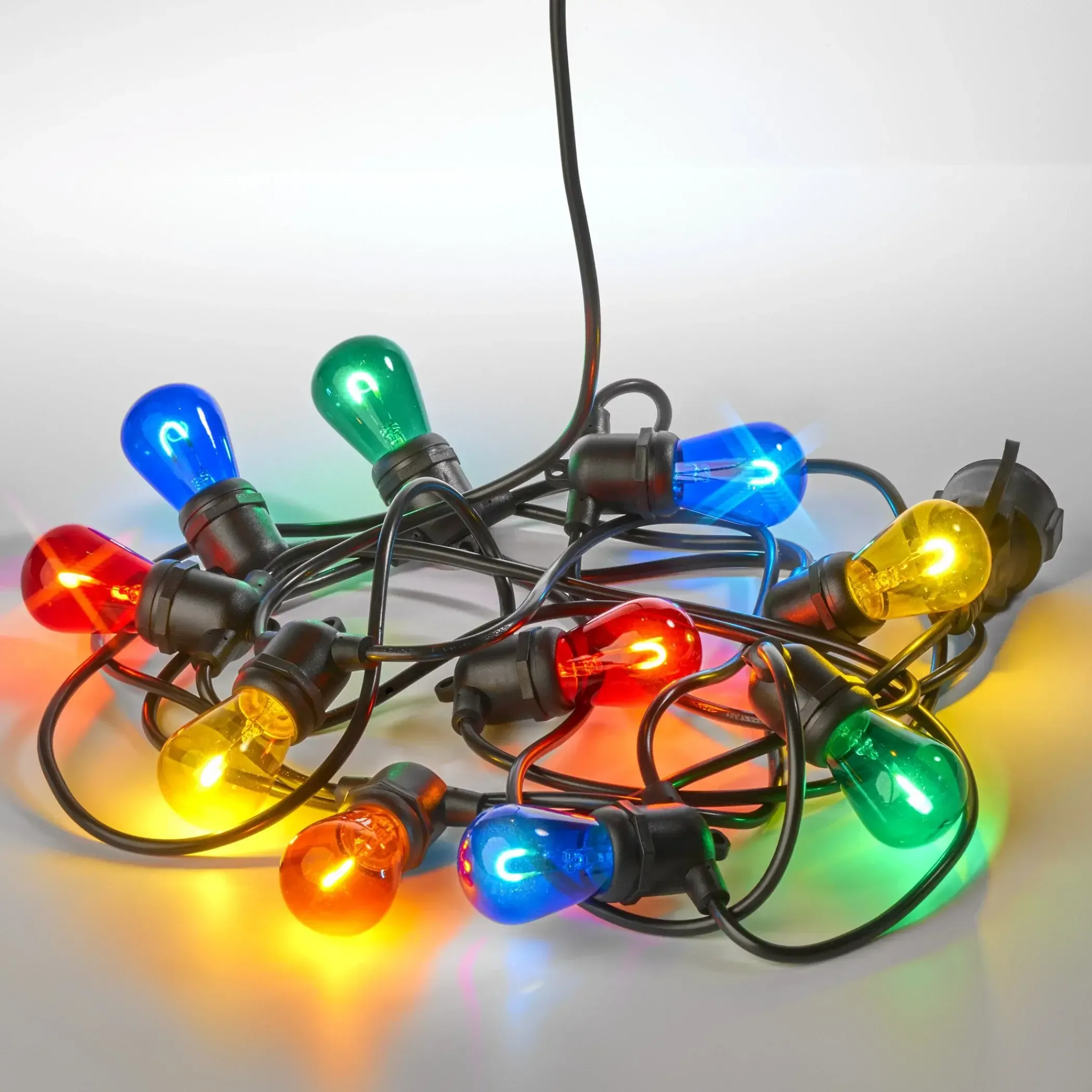 Lichtsnoer 10 meter gekleurd