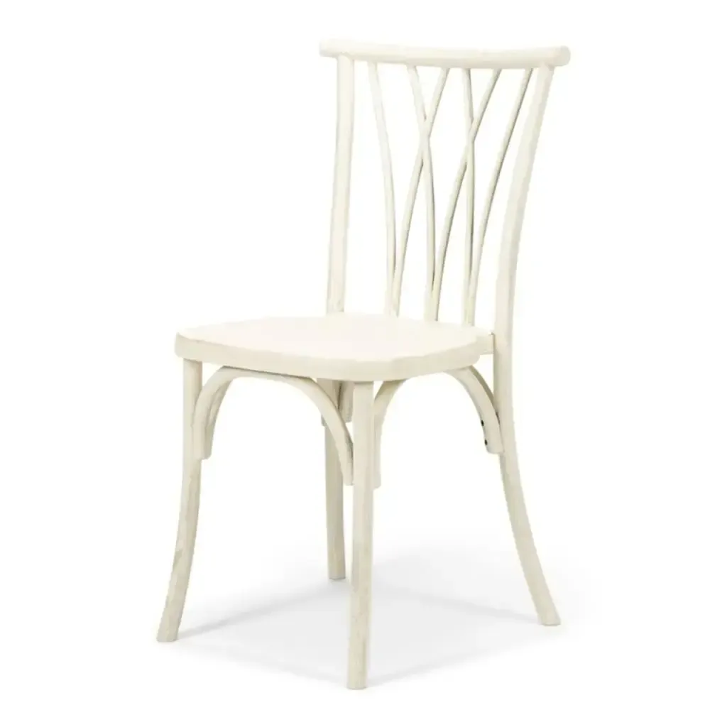 Willow White Resin Chair