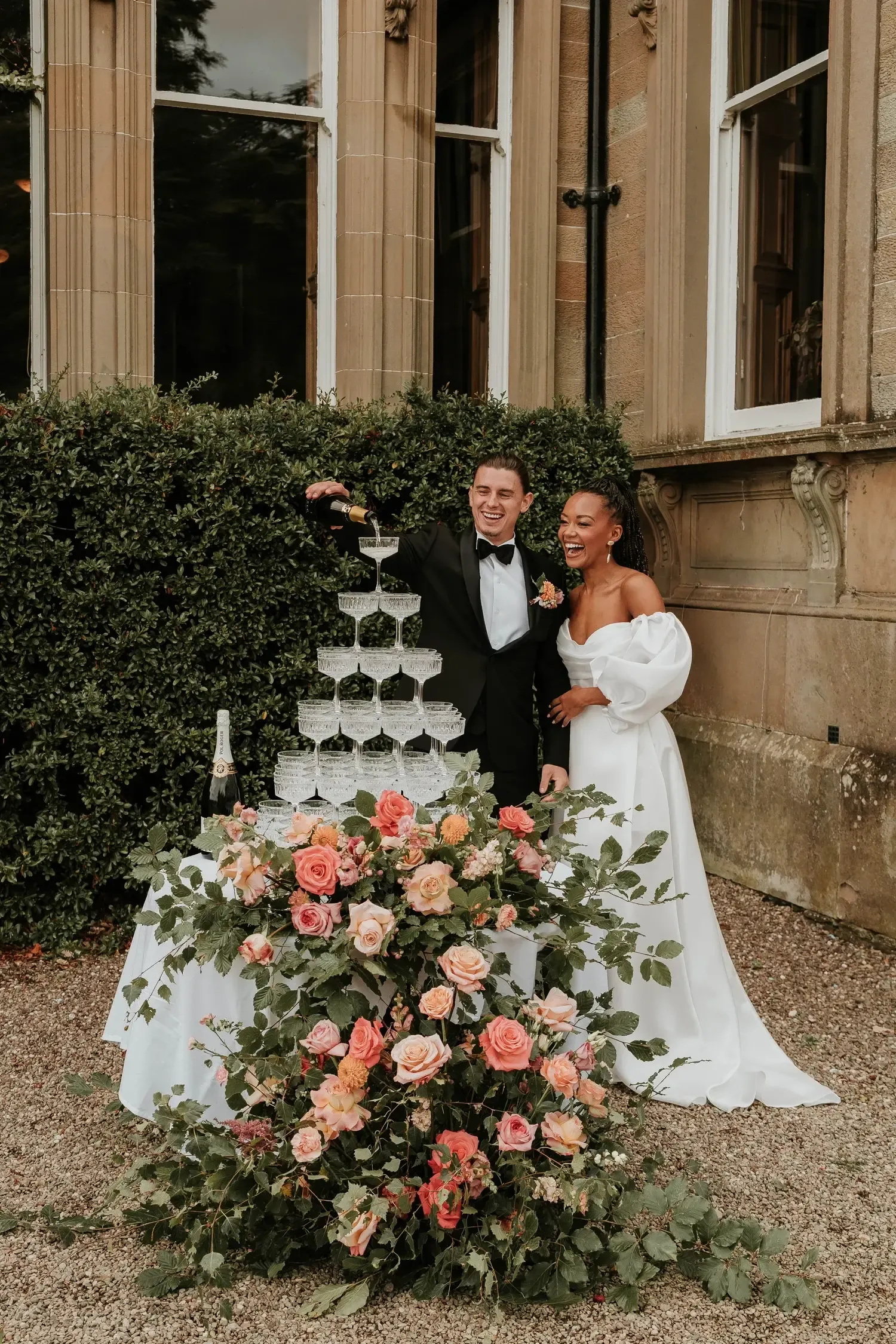 Clear Patterned Coupe Glass