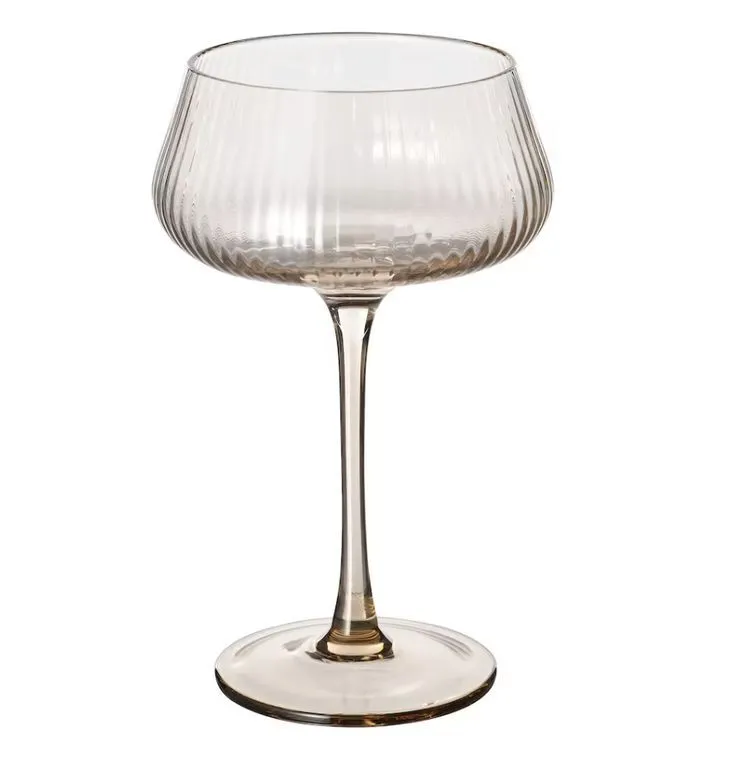 Light Brown Coupe Glass