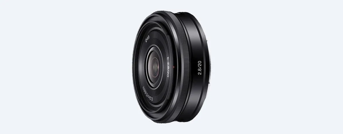 Sony E 20mm f/2.8 Lens