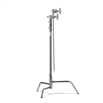 Kupo 40" Riser C-Stand Turtle Base Kit (Silver, 9.7')