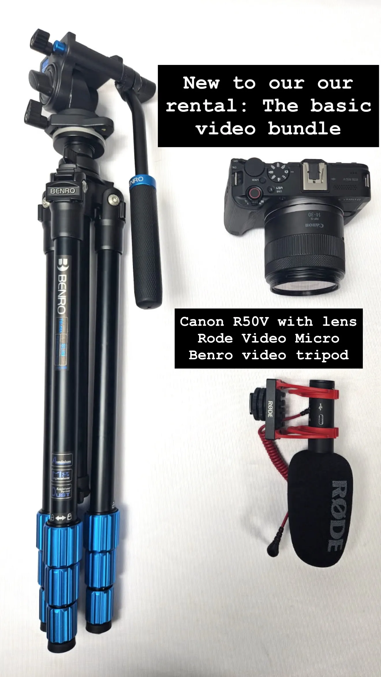 Canon R50V Compact Video Kit