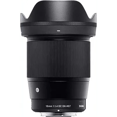 Sigma 16mm F1.4 DC DN Contemporary Lens "Sony E"