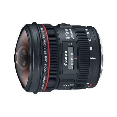 Canon EF 8-15mm f/4L Fisheye USM Lens