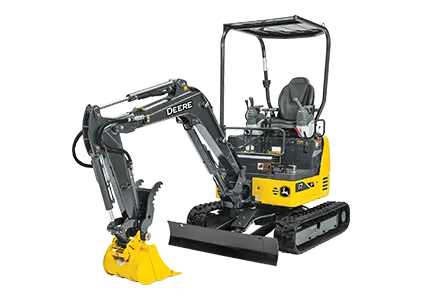 John Deere 17p Mini Excavator w/ Thumb